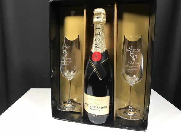 Champagne Pairs in Triple Gift Box