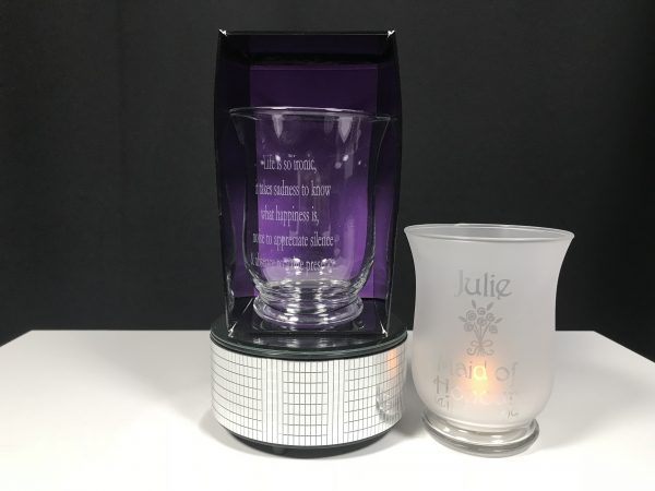Small Hurricane Vase
